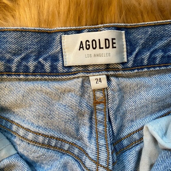 Agolde | Riley High Rise Straight Crop Pant - Picture 8 of 10